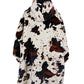 PCP2933SNU Pure Western Cow Print Snuggle Hoodie