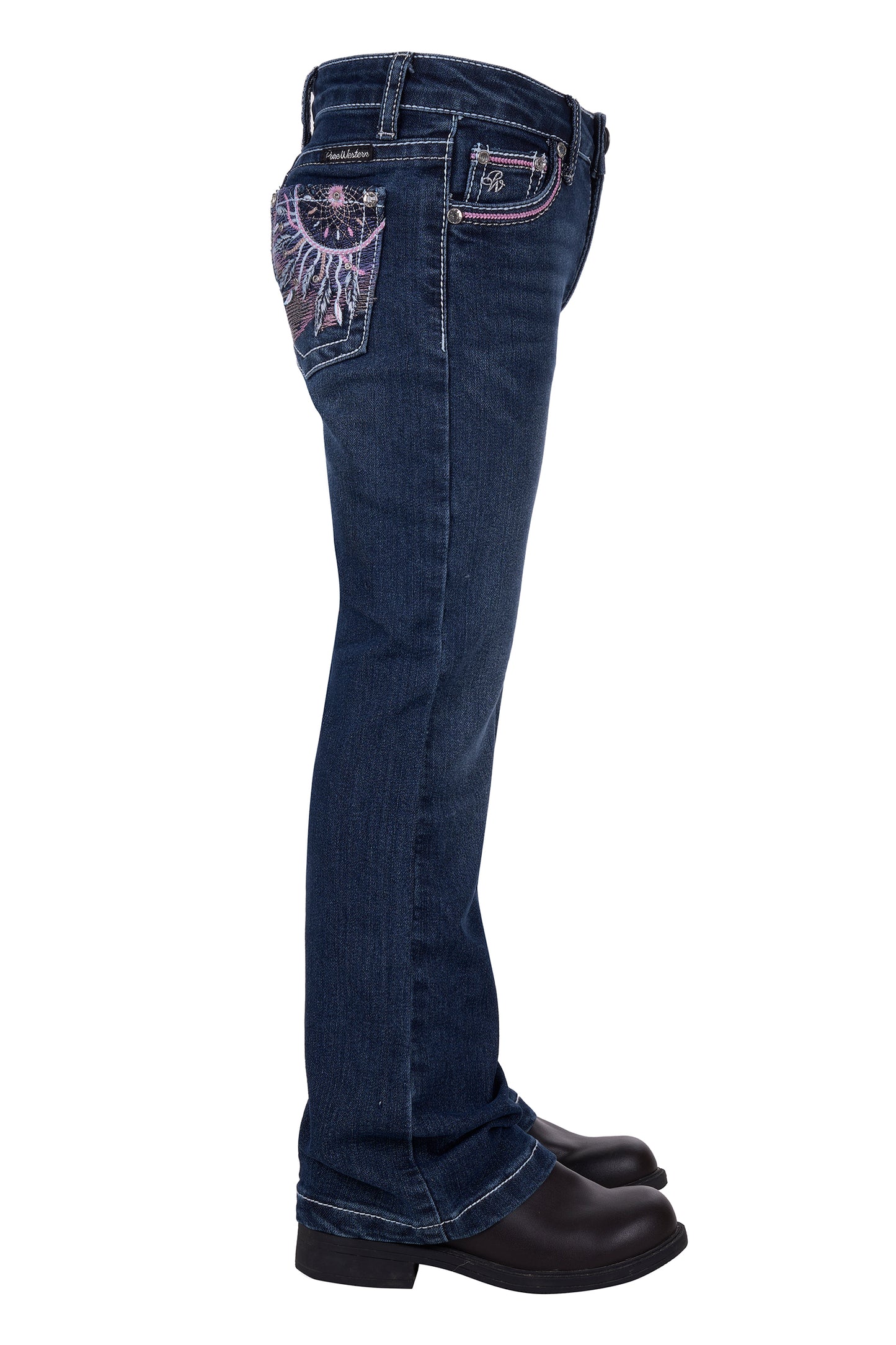 PCP5201652 Pure Western Girl's Willa Boot Cut Jean