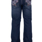 PCP5201652 Pure Western Girl's Willa Boot Cut Jean