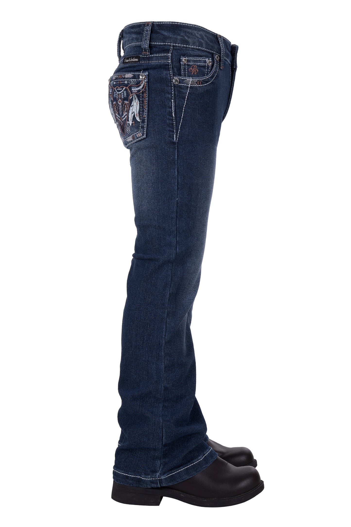 PCP5201654 Pure Western Girl's Bettina Boot Cut Jean