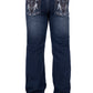 PCP5201654 Pure Western Girl's Bettina Boot Cut Jean