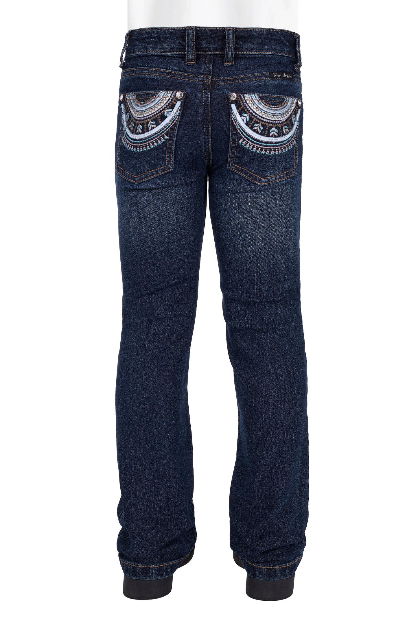 PCP5208243 Pure Western Girl's Pat Boot Cut Jeans