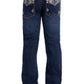 PCP5208341 Pure Western Girl's Blossom Boot Cut Jean Evening Sky