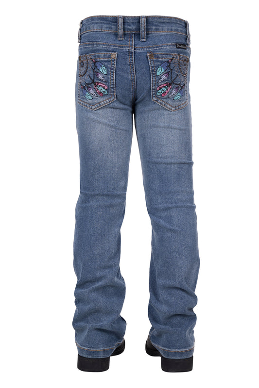 PCP5211723 Pure Western Girl's Sunny Boot Cut Jean