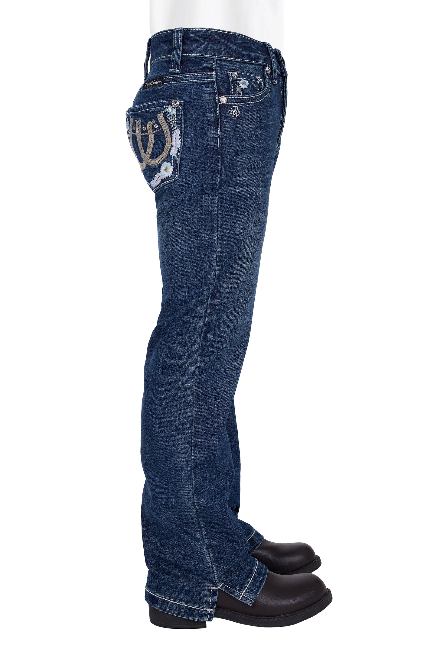 PCP5212241 Pure Western Girl's Louisa Straight Leg Jeans