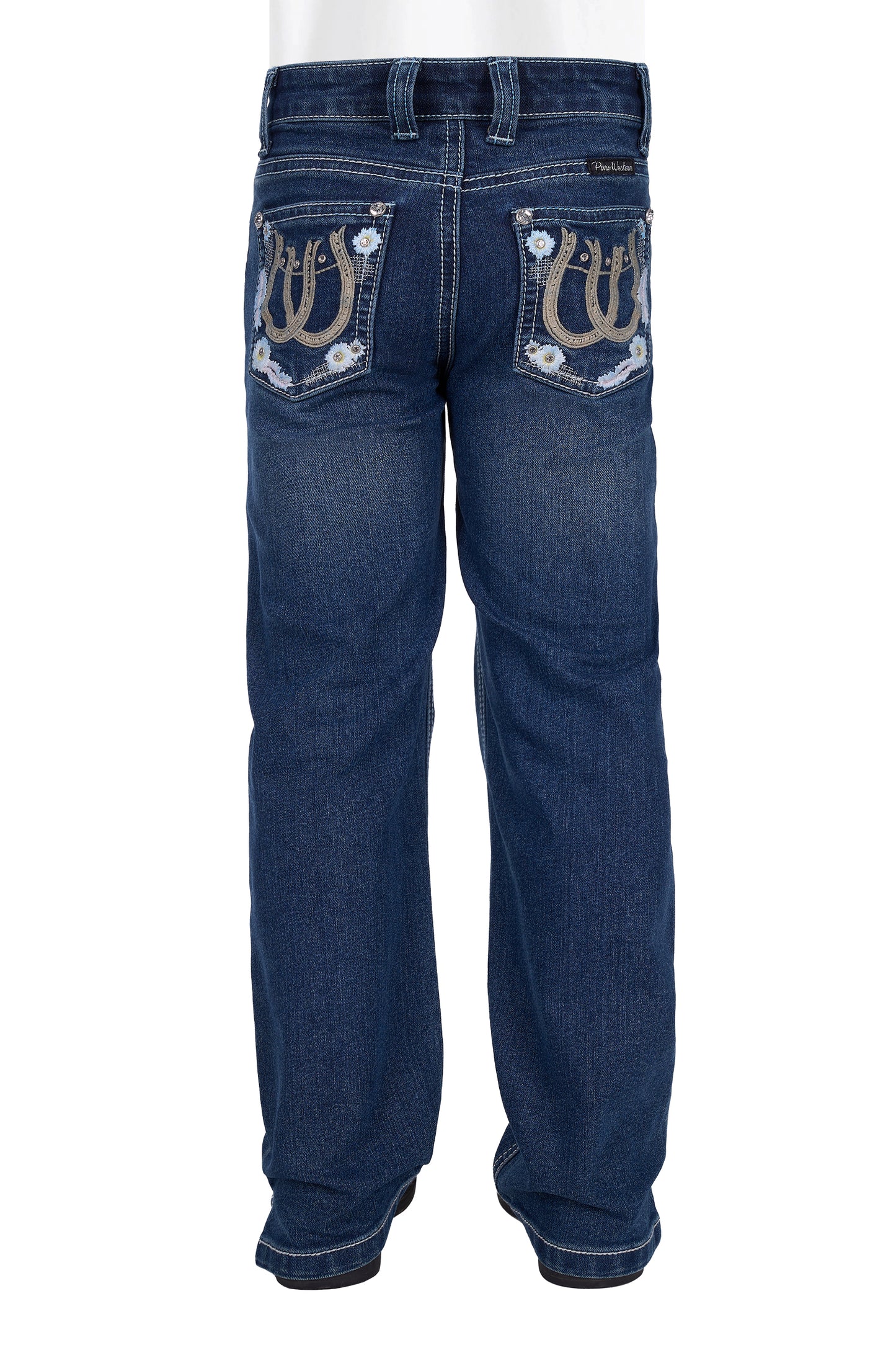 PCP5212241 Pure Western Girl's Louisa Straight Leg Jeans