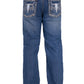 PCP5212242 Pure Western Girl's Ariana Boot Cut Jeans