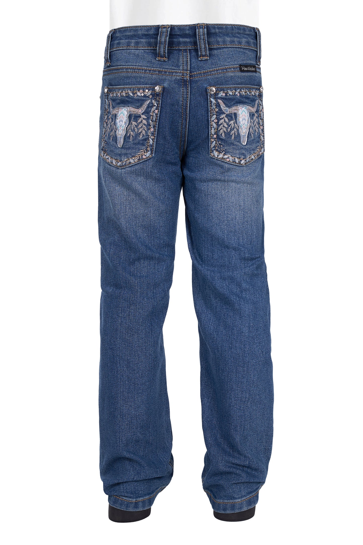 PCP5212242 Pure Western Girl's Ariana Boot Cut Jeans