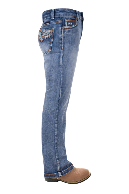 PCP5213607 Pure Western Girls Nina Boot Cut Jean