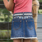 PCP5405343 Pure Western Girl's Bronte Skirt Evening Sky