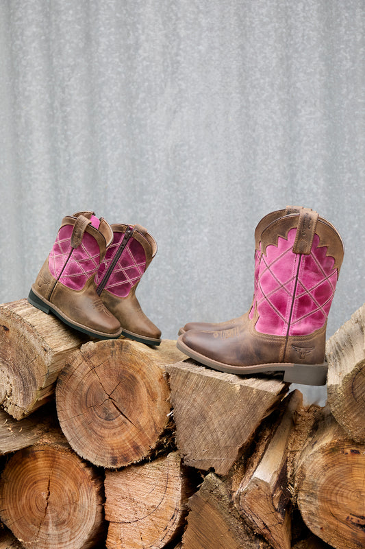 PCP78125T Pure Western Toddler's Hattie Boot