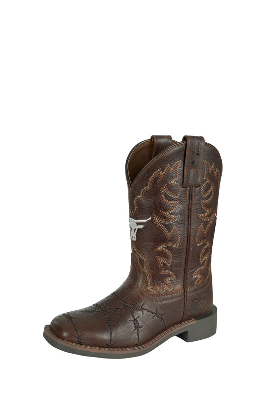 PCP78131C Pure Western Children's Denver Boot Dark Brown