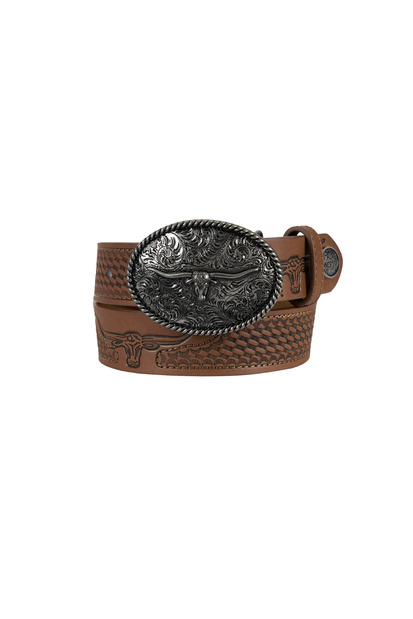 PCP7983BLT Pure Western Boy's Colson Belt