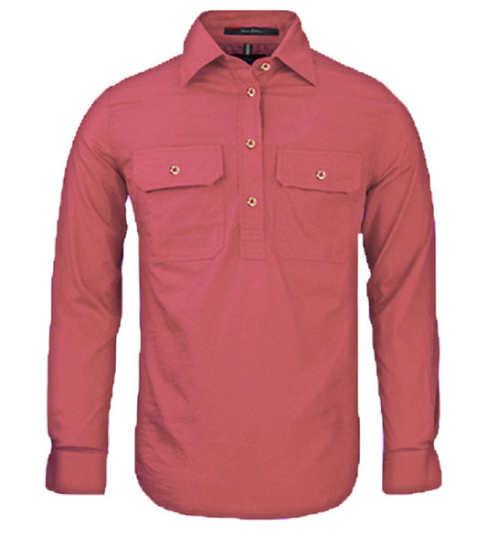 RM300CF.Canyon Pilbara Women's Closed Front L/S Shirt Canyon