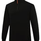 RMPC051.Black.0008 Pilbara Women's Zipper C/F Fleece Pullover Back
