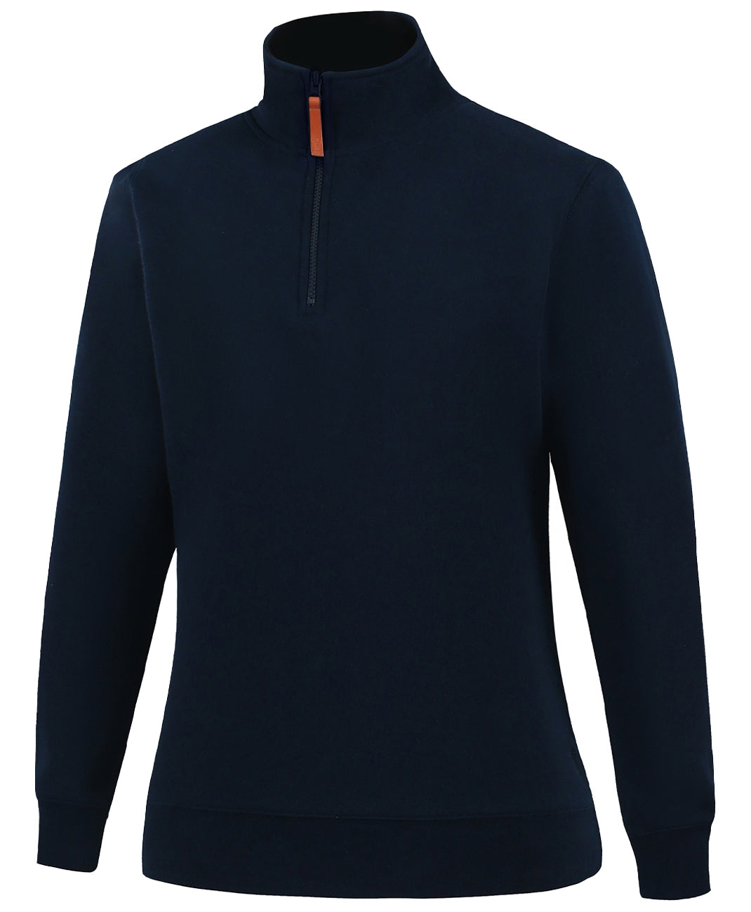 RMPC051.FrenNavy.0008 Pilbara Women's Zipper C/F Fleece Pullover French Navy