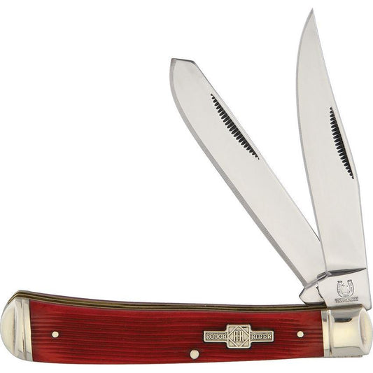 RR1498 Rough Ryder Trapper Strawberry Bone