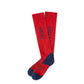 10022536 Ariat Uni Ariattek Performance Socks Navy/Red