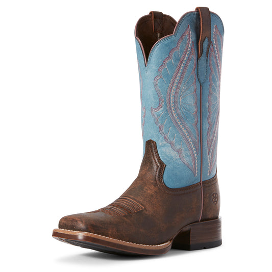 10027373 Ariat Women's Primetime Tack Room Chocolate Lapis