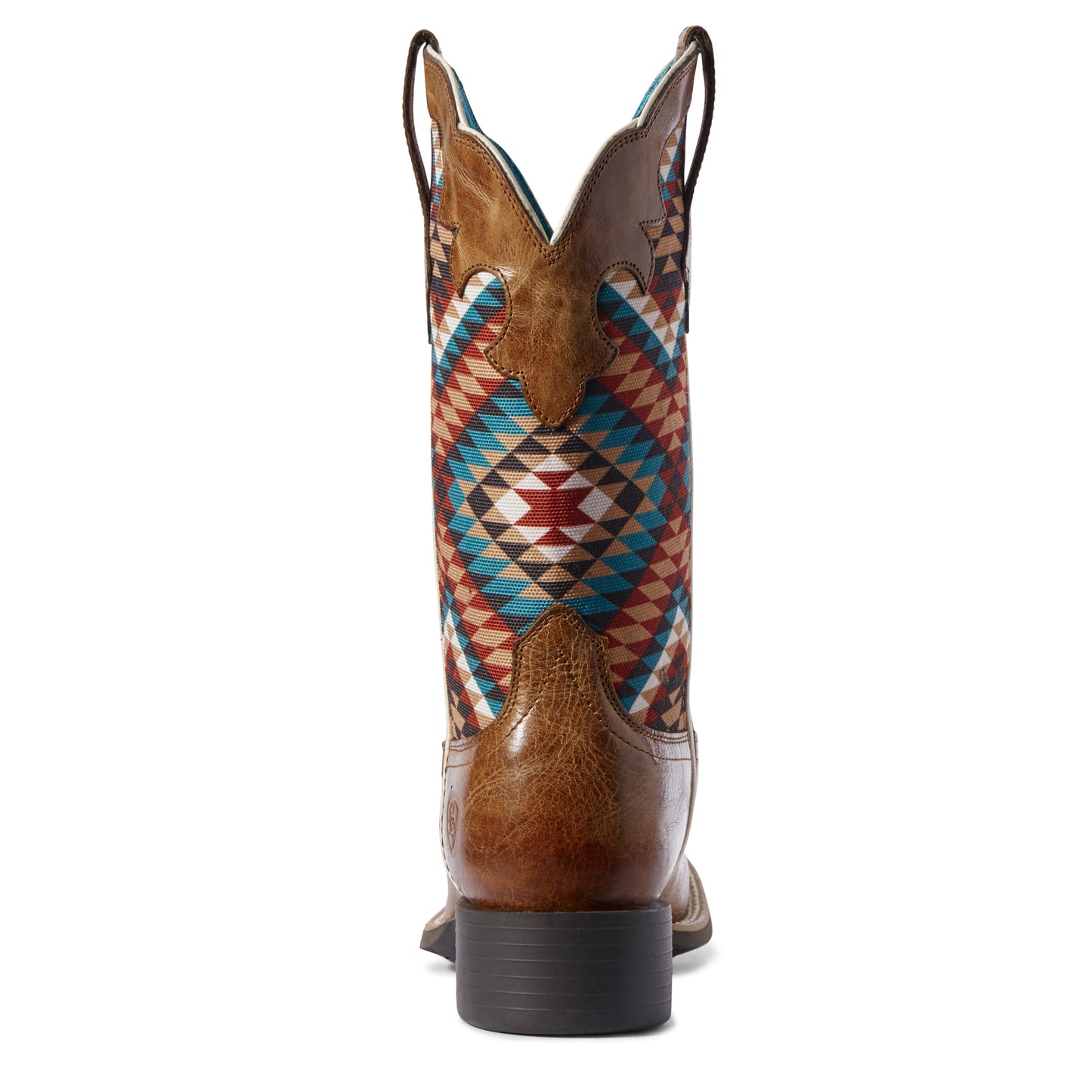 10031580 Ariat Women's Round Up Willow Dark Tan/Multi Aztec