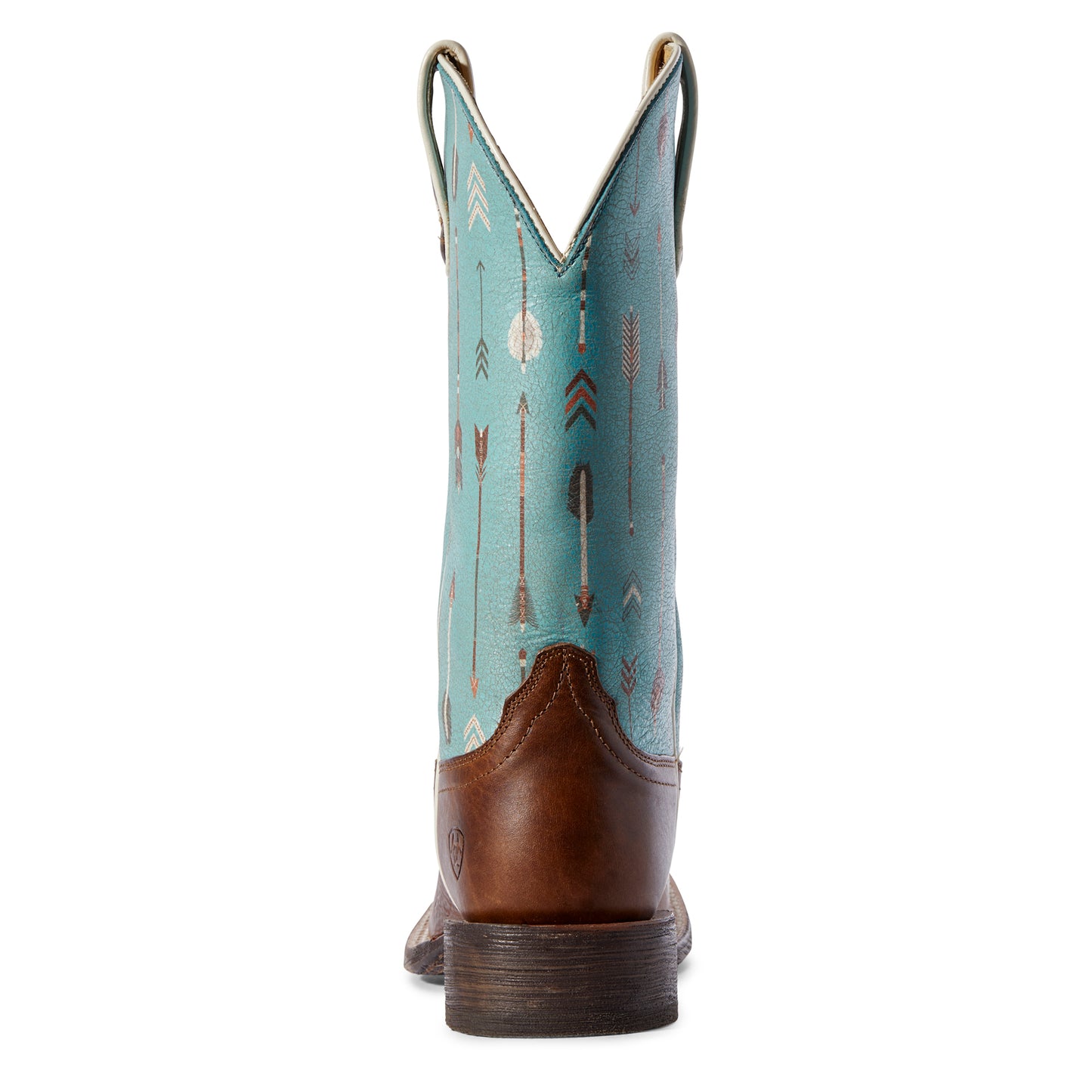 10031633 Ariat Women's Circuit Savanna Chestnut Brown/Turquoise Arrows