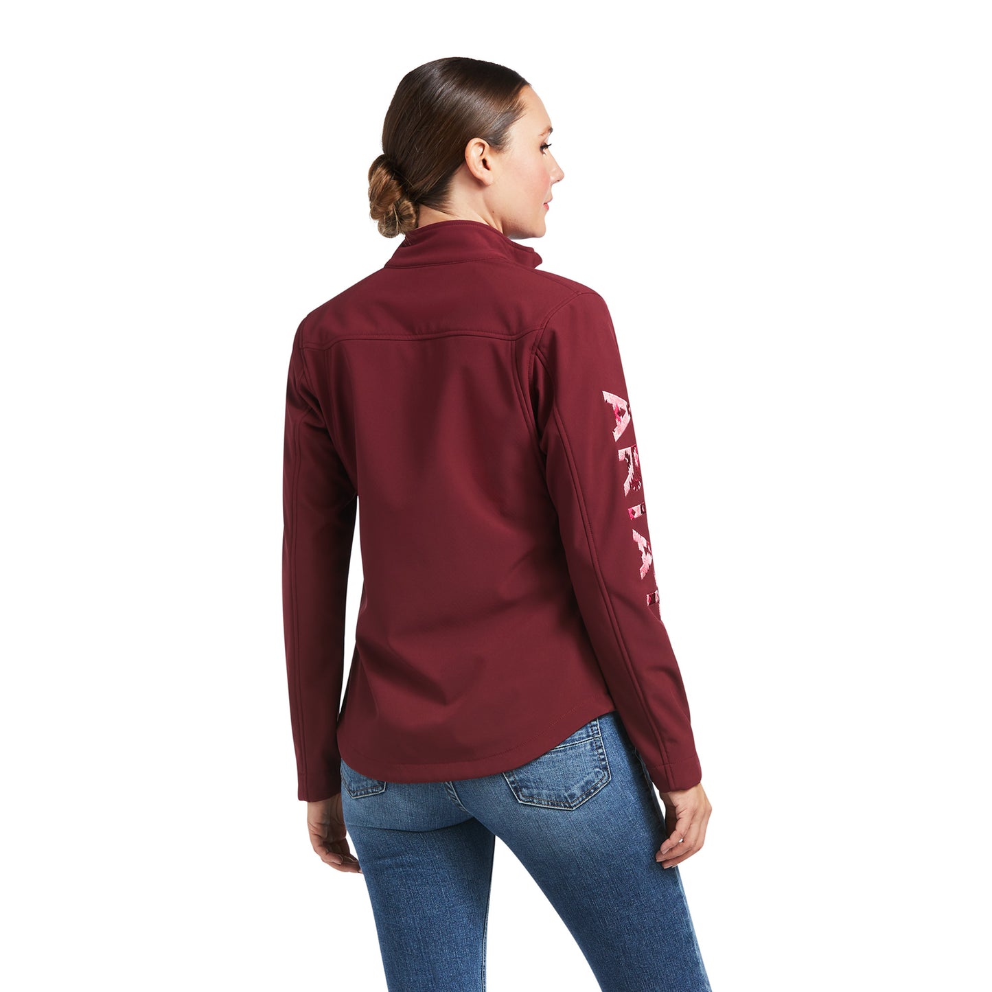 10039364 Ariat Women's Softshell Zinfandel/Carman Geo