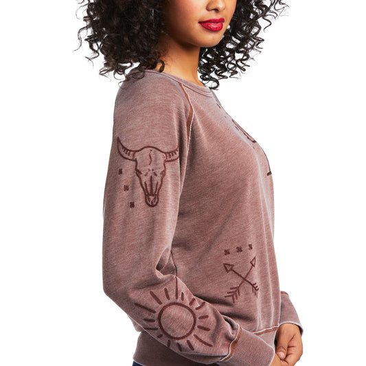 10039816 Ariat Women's American Story Sweatshirt