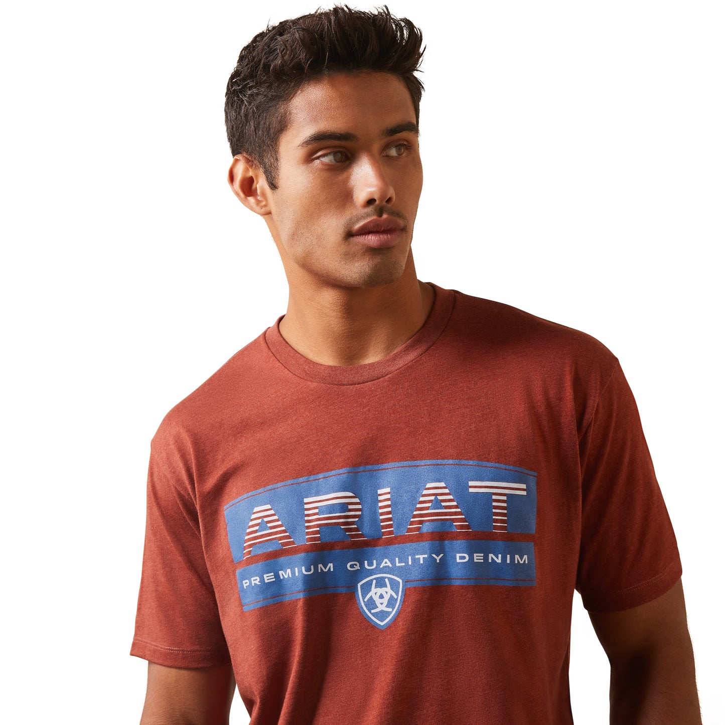 10044747 Ariat Men's Rust Heather Tee