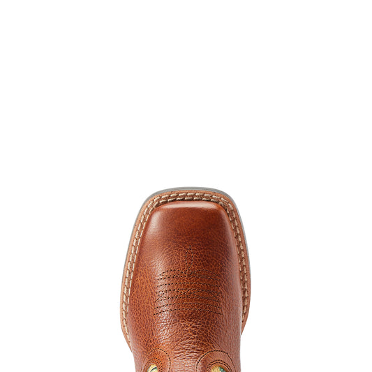 10044425 Ariat Youth Round Up Square Toe Spiced Desert Scene