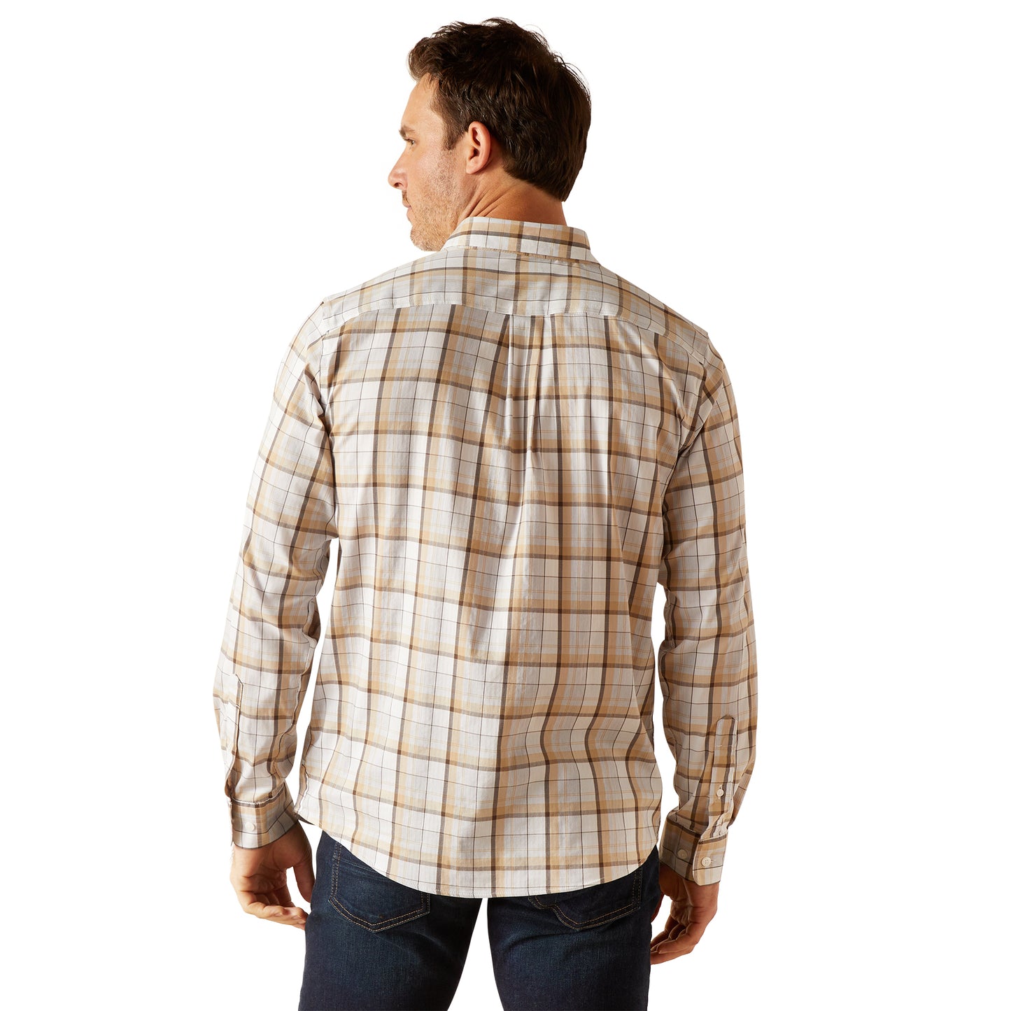 10048653 Ariat Men's Napa LS Shirt Check