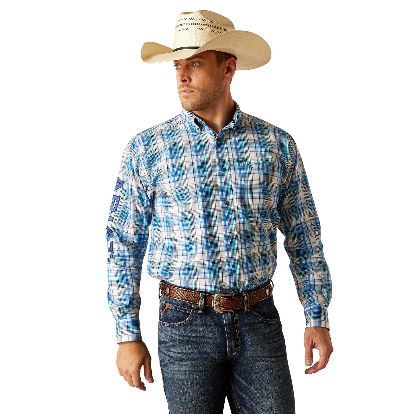 10048390 Ariat Men's Pro Series Team Griffen Classic Fit Shirt