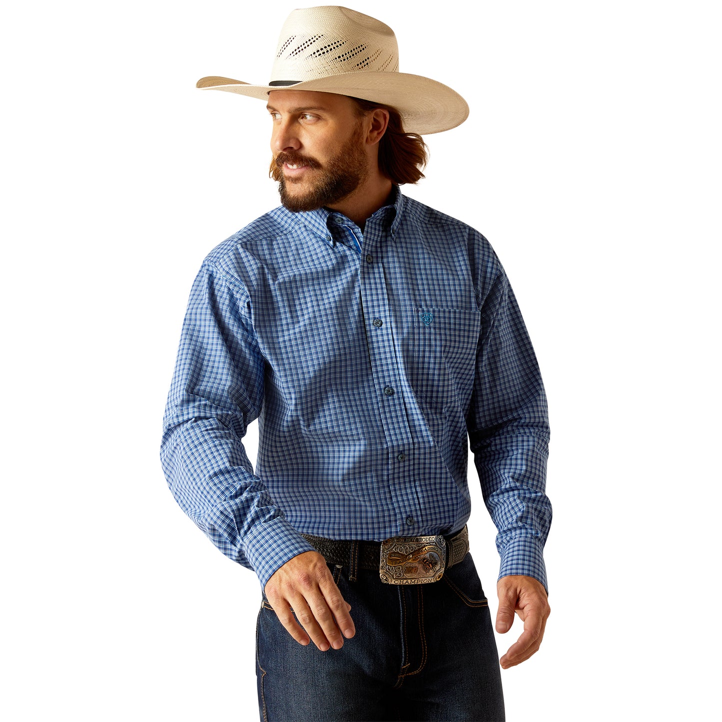 10048507 Ariat Men's Pro Series Perrin Classic Fit Shirt