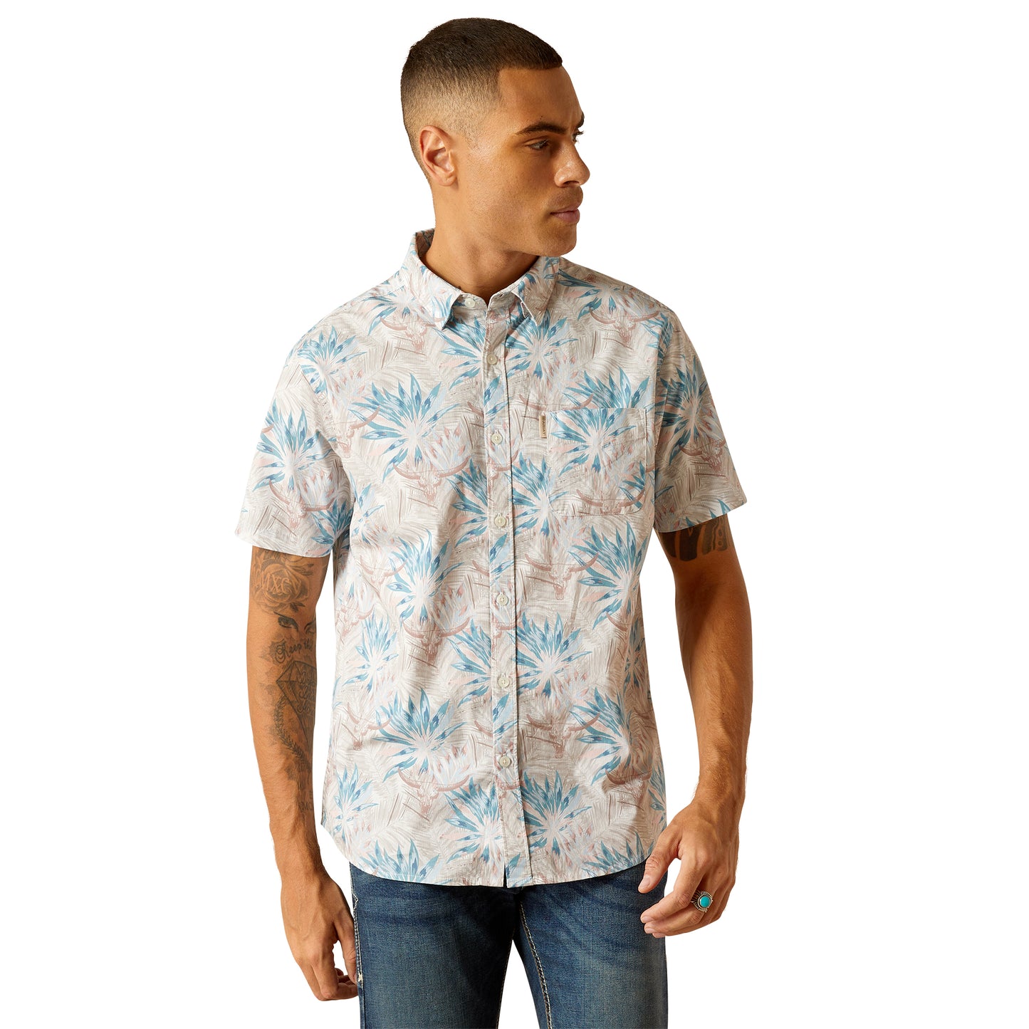 10048627 Ariat Men's Macklin Modern Fit Shirt