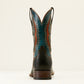 10050904 Ariat Men's Rowder Venttek 360 Black/Dark Teal Boots