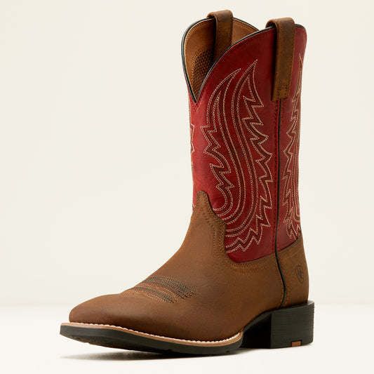 10050934 Ariat Men's Sport Big Country Country Willow Branch/Bright Red
