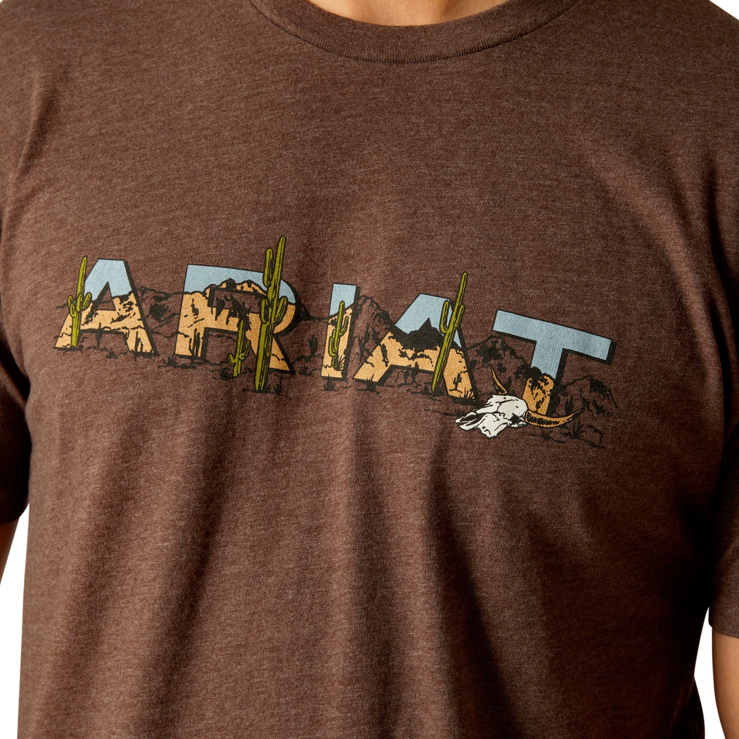 10051759 Ariat Men's Logo SW Landscape Tee