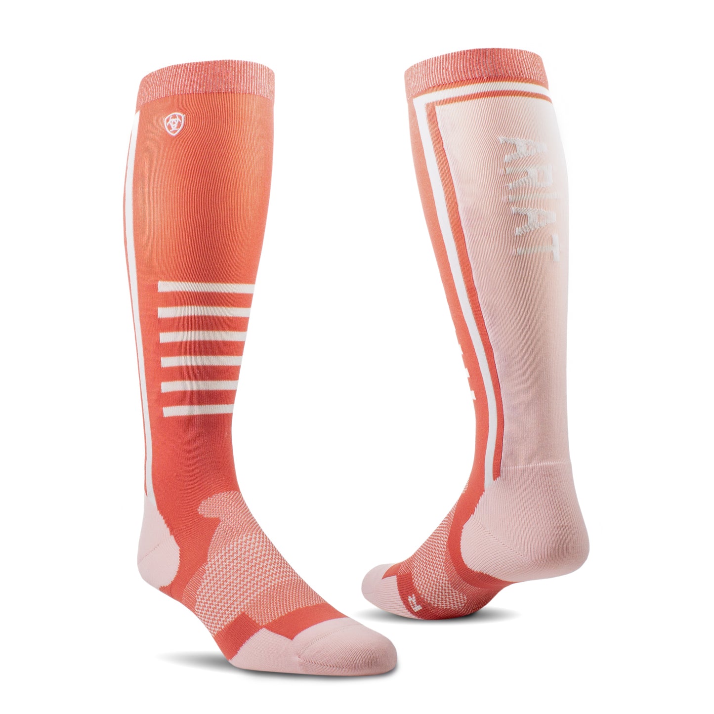 10050849 AriatTEK Slimline Performance Socks Faded Rose/Blush