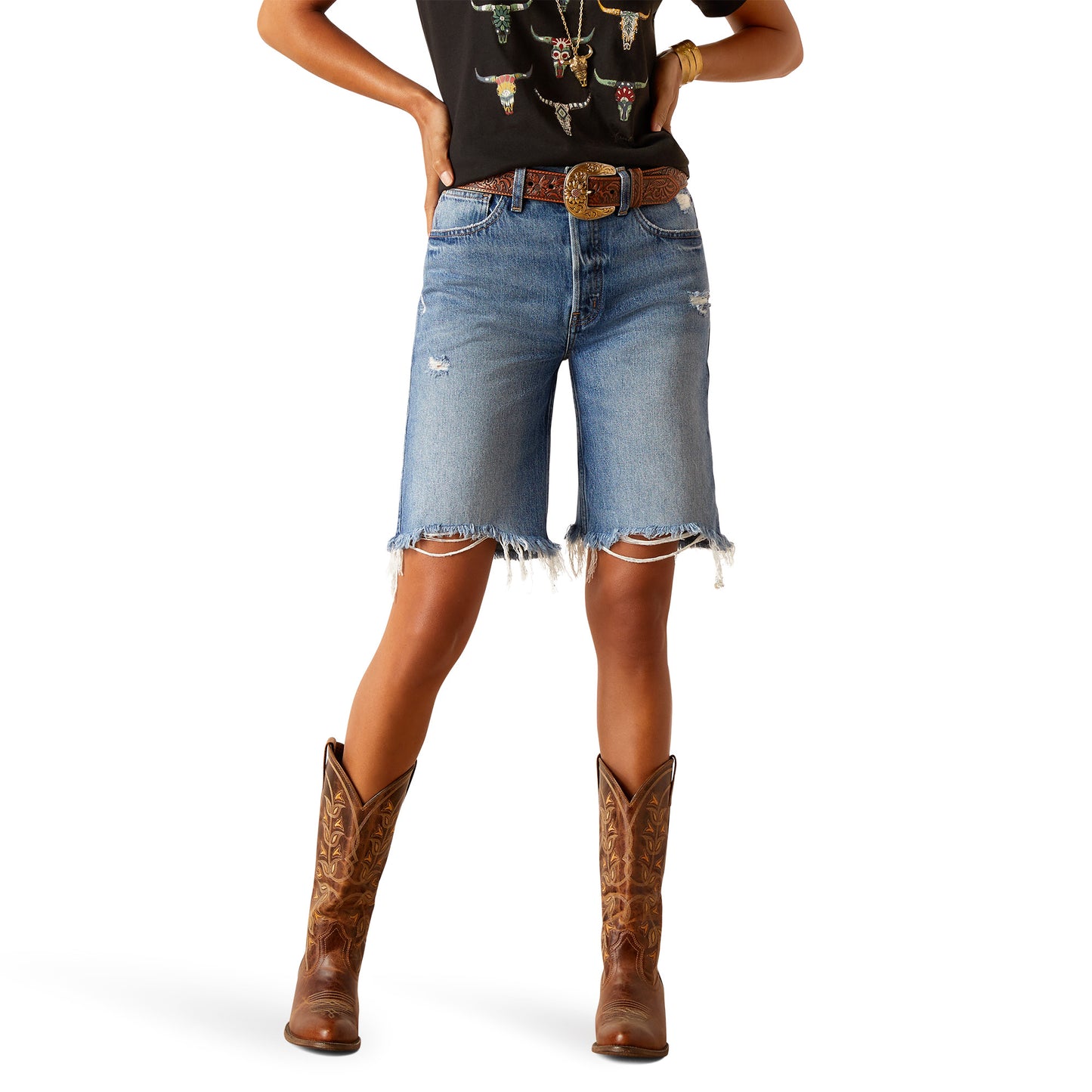 10048264 Ariat Women's Jazmine 10" Shorts California