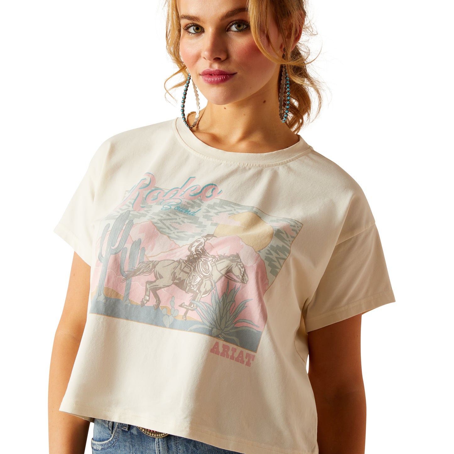 10048639 Ariat Women's Rodeo Bound T-Shirt