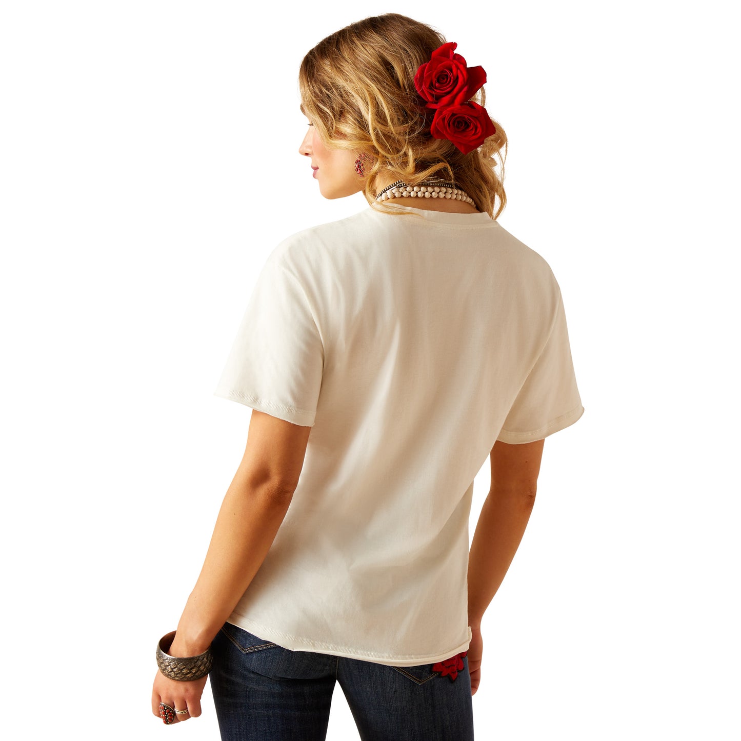 10048671 Ariat Women's Happy Trails Rodeo Quincy T-Shirt