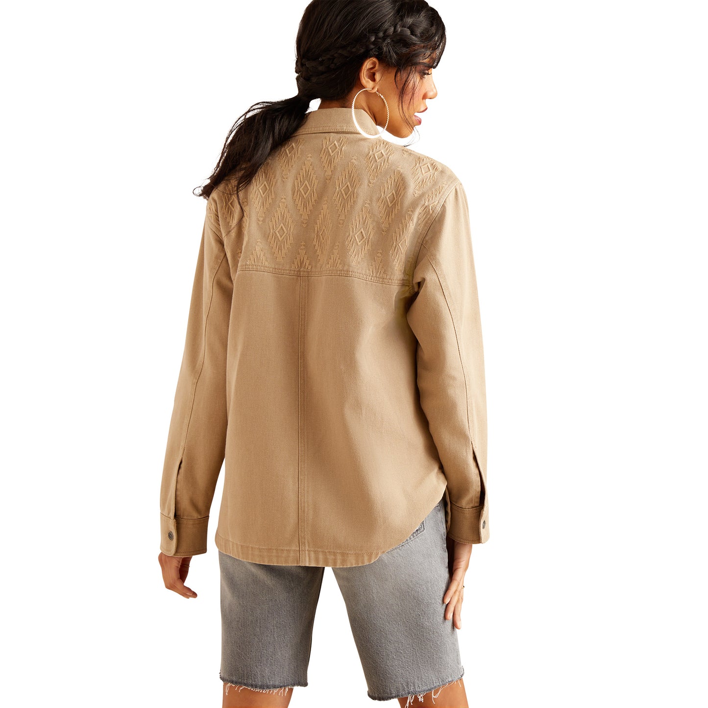 10048706 Ariat Women's  Ranchester Jacket Savannah Tan