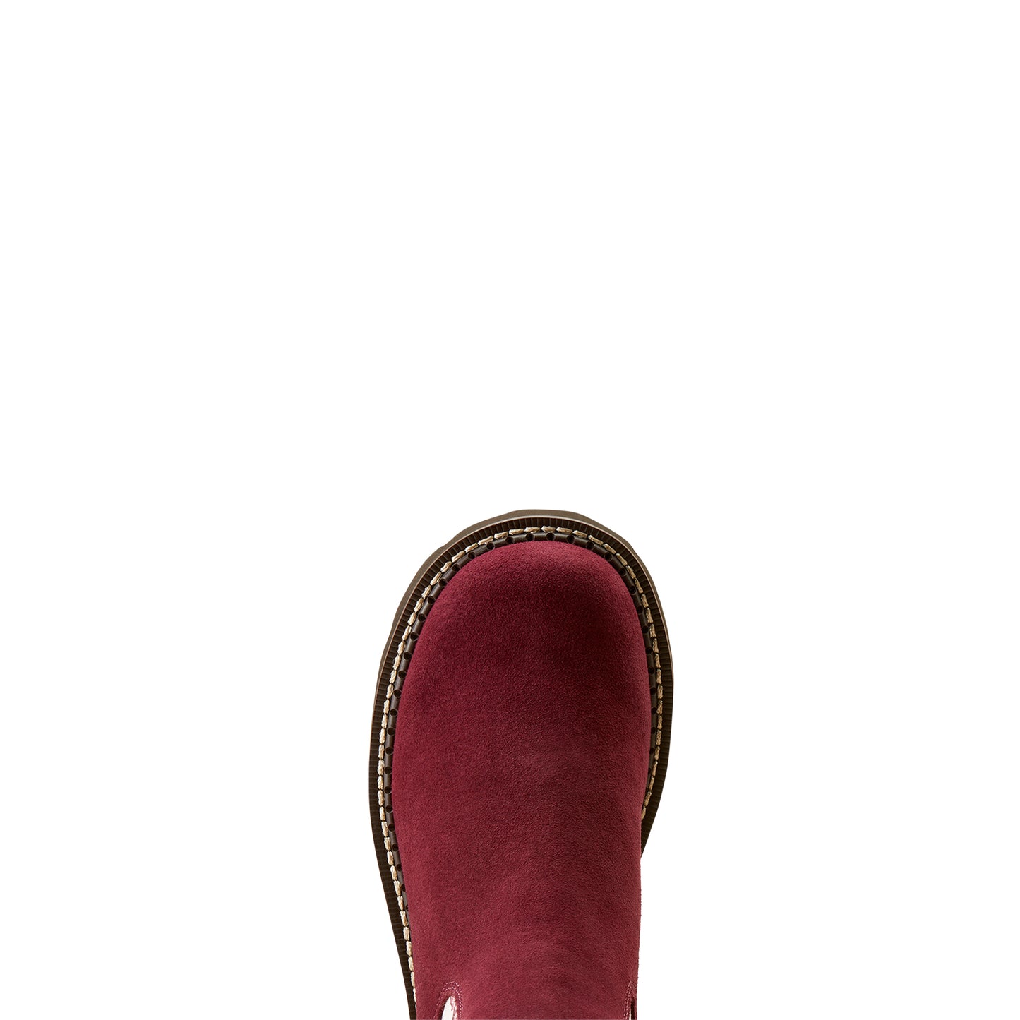 10050892 Ariat Women's Fatbaby Twin Gore Burgundy Suede/Henhouse