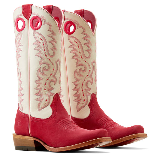 10051040 Ariat Women's Frontier Boon Futurity DEEP AZALEA/BLANCO