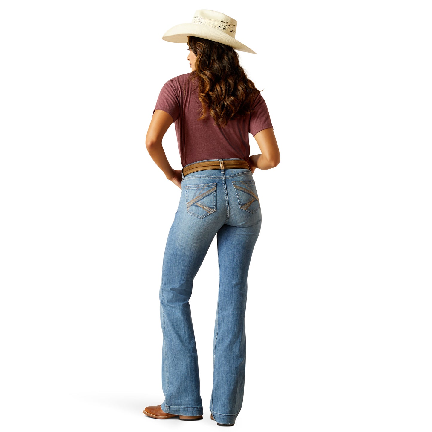 10051614 Ariat Women's High Rise Alice Slim Trouser REGULAR Leg