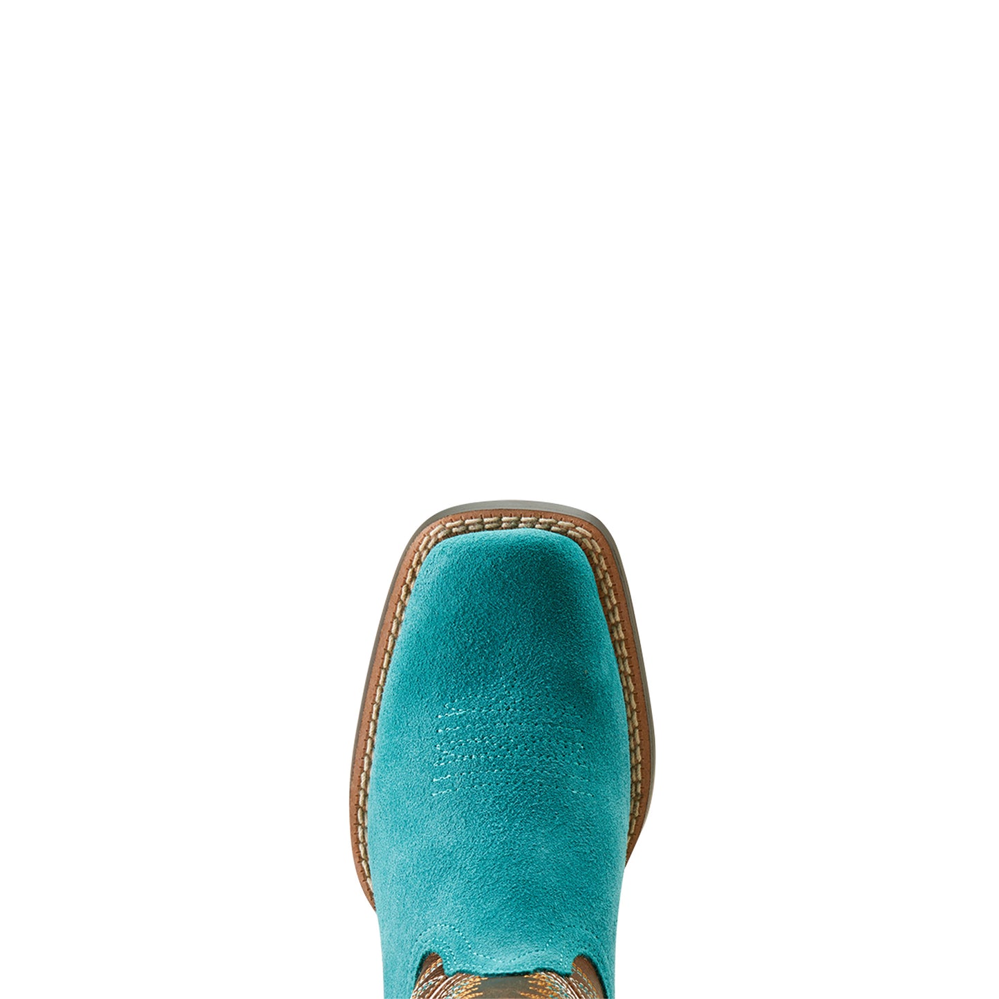 10050879 Ariat Kid's Futurity Worth Haute Teal Suede/Gilded Mocha