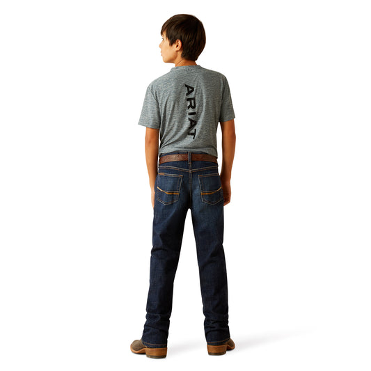 10058926 Ariat Boy's B4 Relaxed Boot Cut Rolland Pima