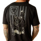 10054842 Ariat Men's Big Sky Freedom SS Tee Black