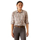 10055078 Ariat Women's Rebar Made Tough Durastretch work shirt LS Vanilla
