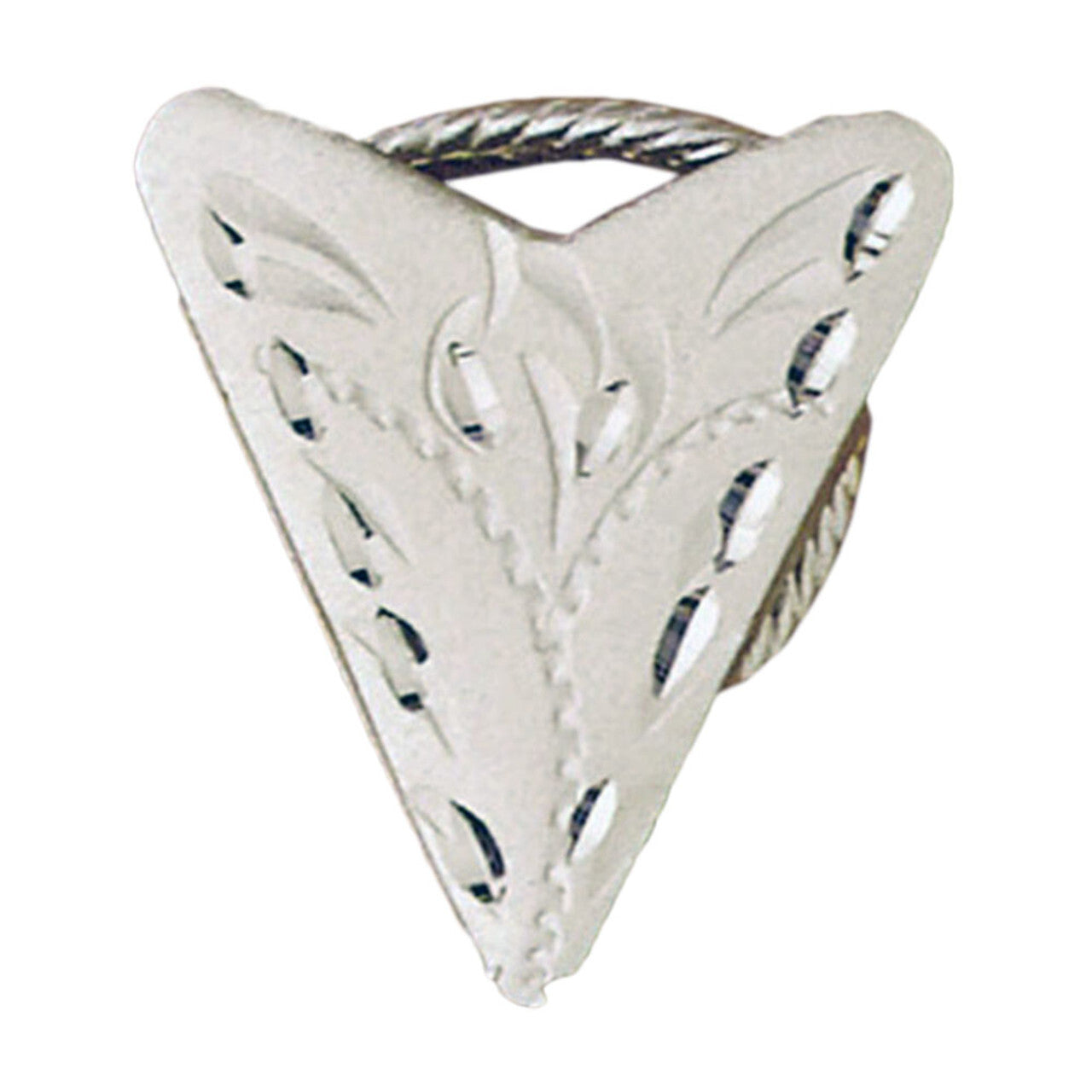 SS-01 Arrow Scarf Slide Ring-Silver