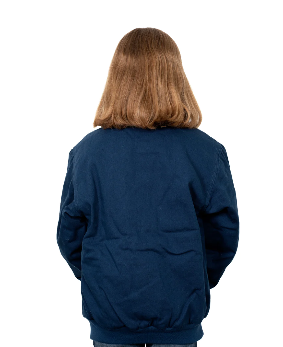 BWOJ2301 Just Country Kids Diamantina Jacket Navy